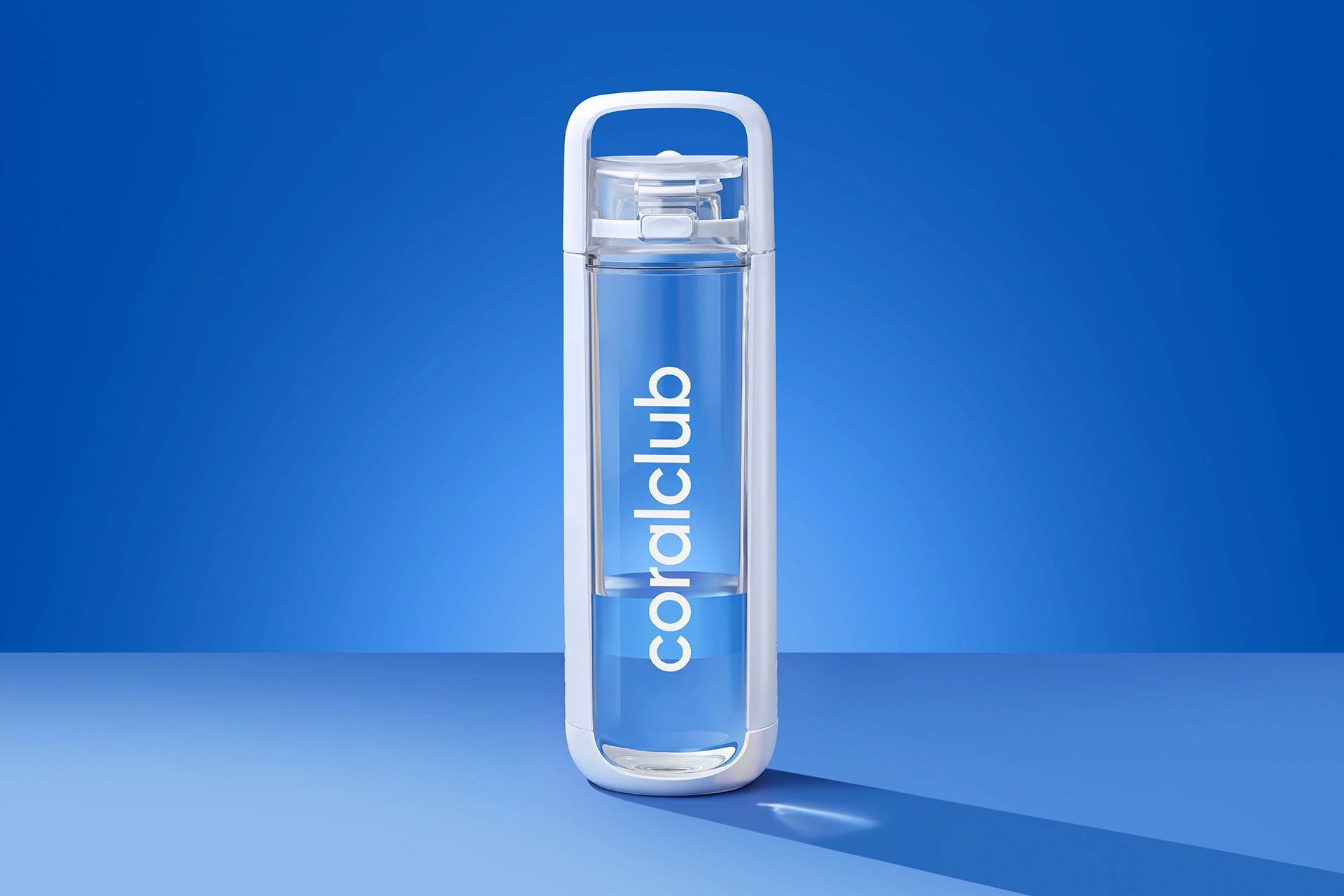 KOR One Water Bottle, Polar White
