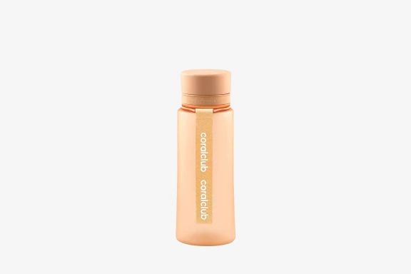 Bottiglia di plastica Coral Club, beige