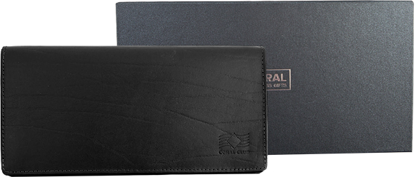 Female leather wallet